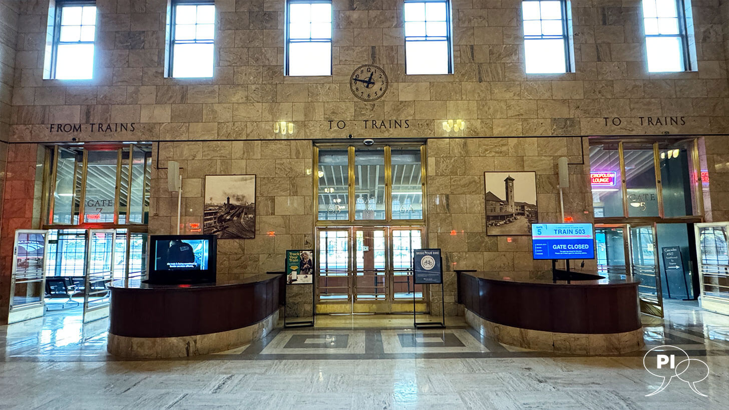 Union Station in Portland, Oregon - Entrance