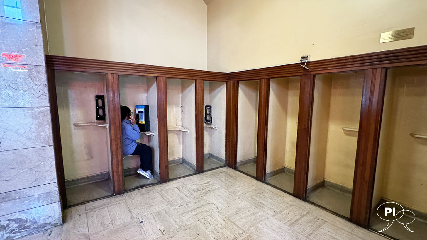 Union Station in Portland, Oregon - Pay Phone